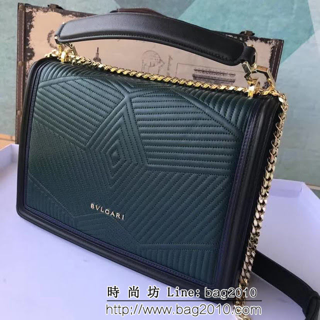 BVLGARI寶格麗 2018專櫃新型蛇頭包 蛇形繡線限定款 Bvlgari Serpenti Forever系列 286632 FYD1301